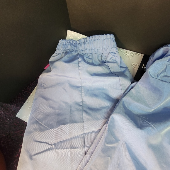 Boohooman Cargo Trousers  Men's 4XL Blue Jeggings Tridescent Pants - Picture 7 of 8